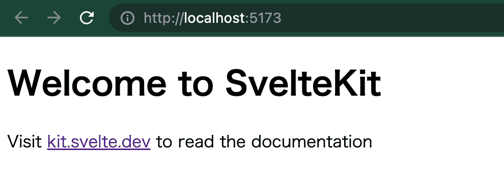Svelte を始める (SvelteKit で Hello World）｜まくろぐ